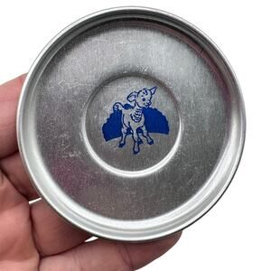 x1 Vintage Tin Toy Tea Plate upcycled into a Magnet featuring Mary's little lamb